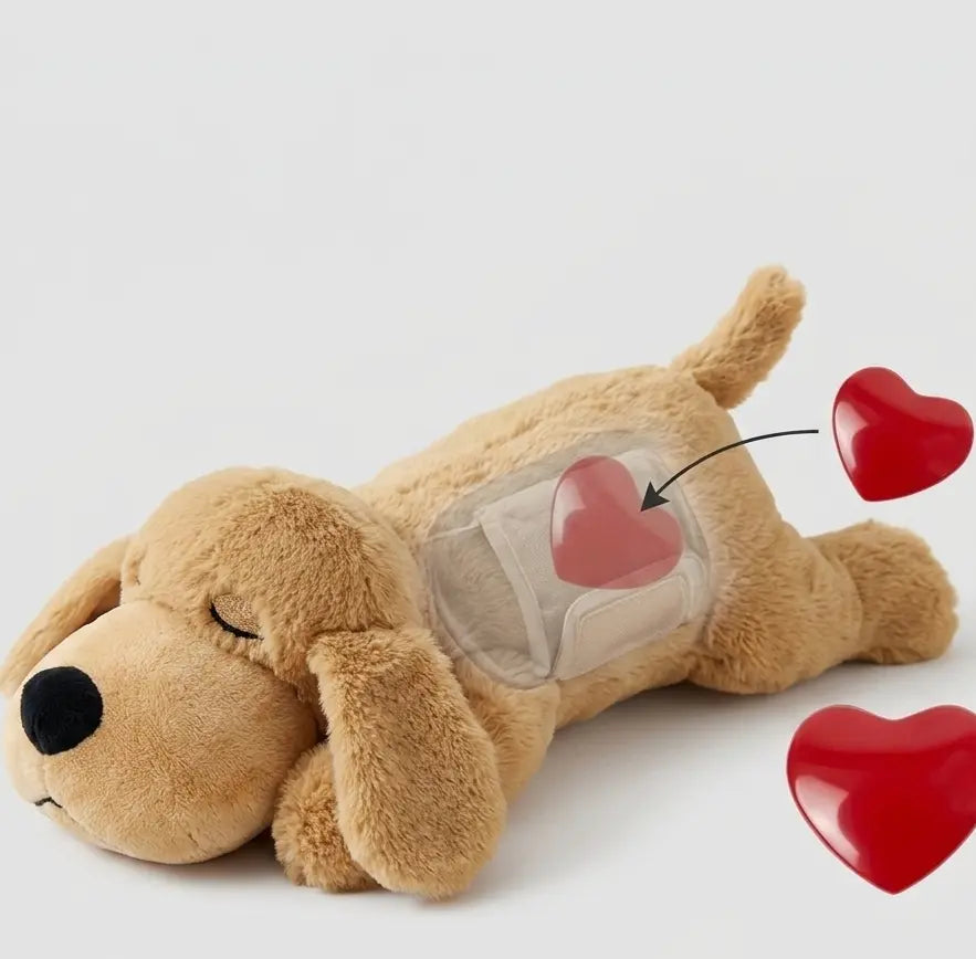 The Original Heartbeat Puppy - Pet Anxiety Relief Plush Toy My Store