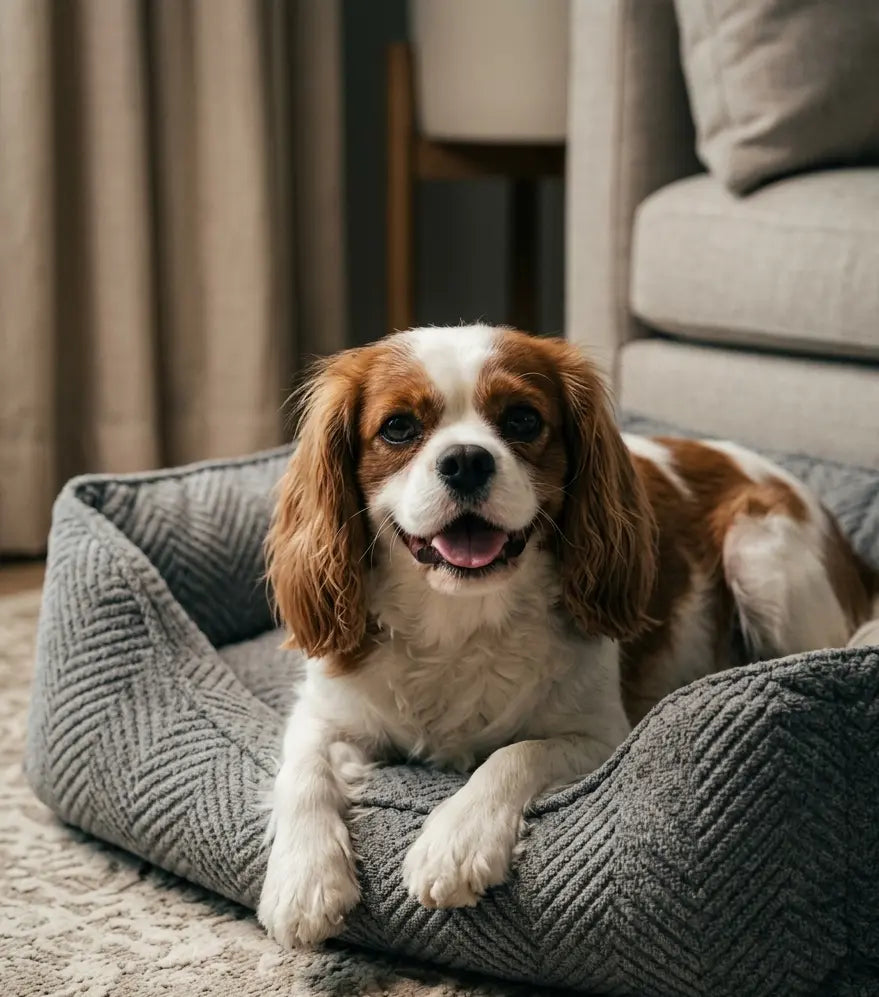 Calming Orthopedic Pet Bed – Ultra-Soft Square Bolster Kennel for Dogs & Cats My Store
