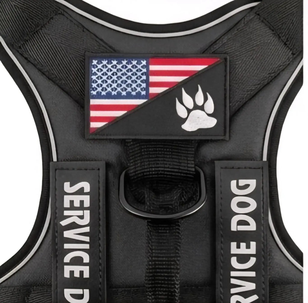 Tactical No-Pull Dog Harness | Adjustable Military Vest with Reflective Strips My Store
