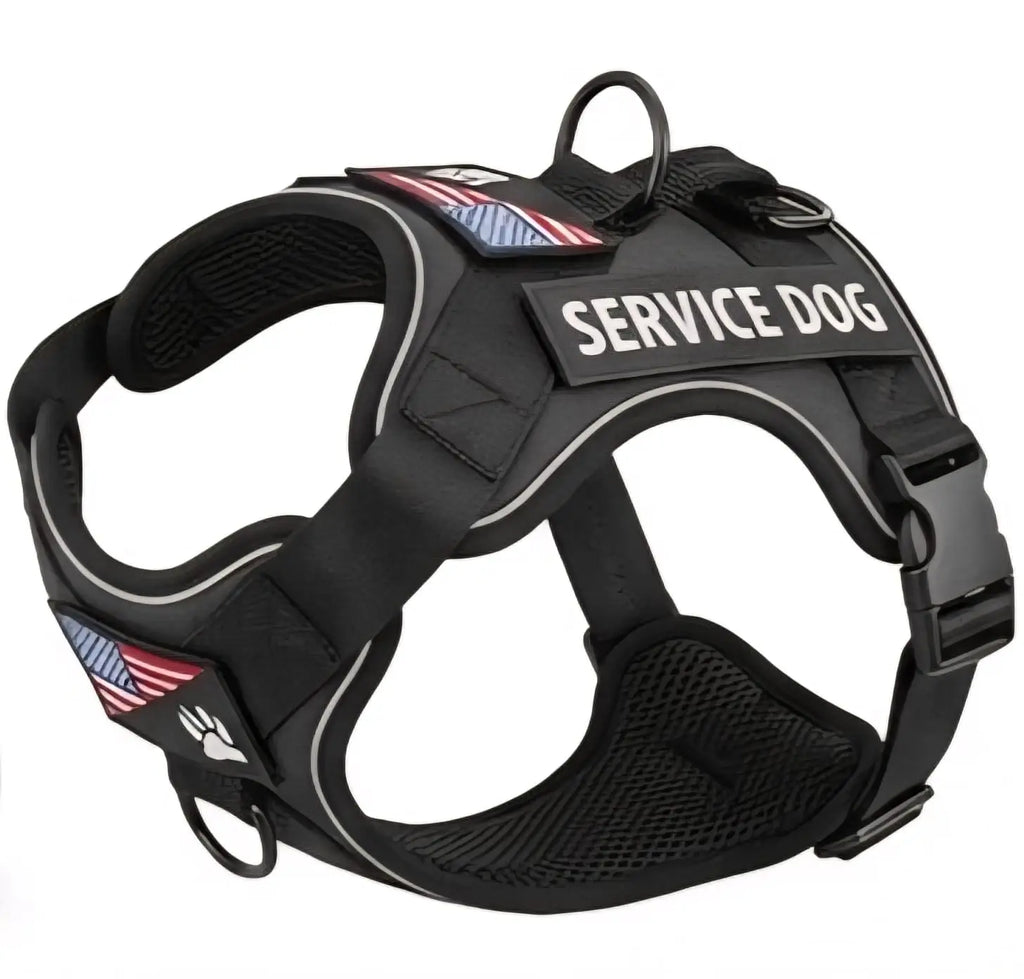 Tactical No-Pull Dog Harness | Adjustable Military Vest with Reflective Strips My Store