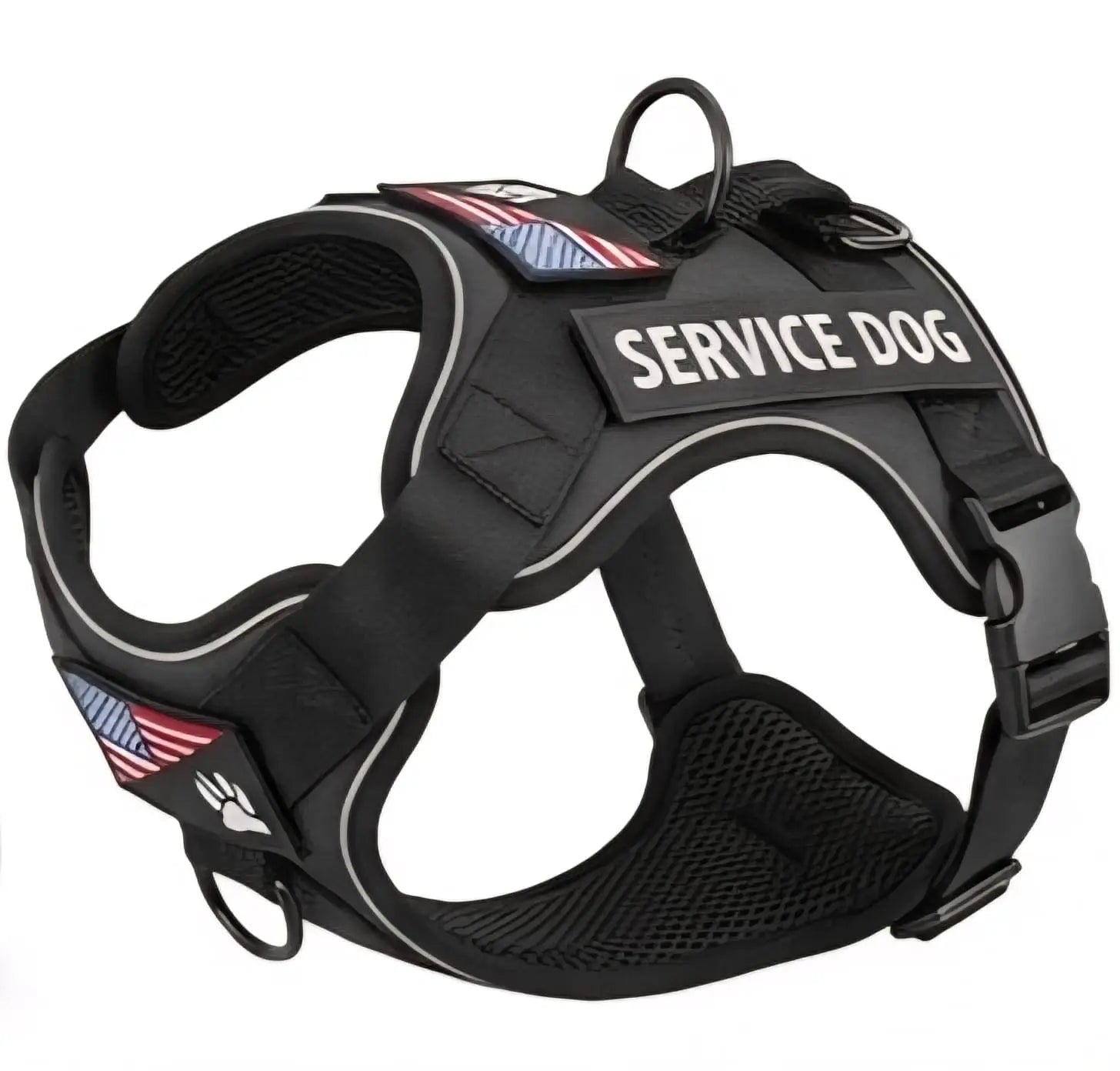 Tactical No-Pull Dog Harness | Adjustable Military Vest with Reflective Strips My Store