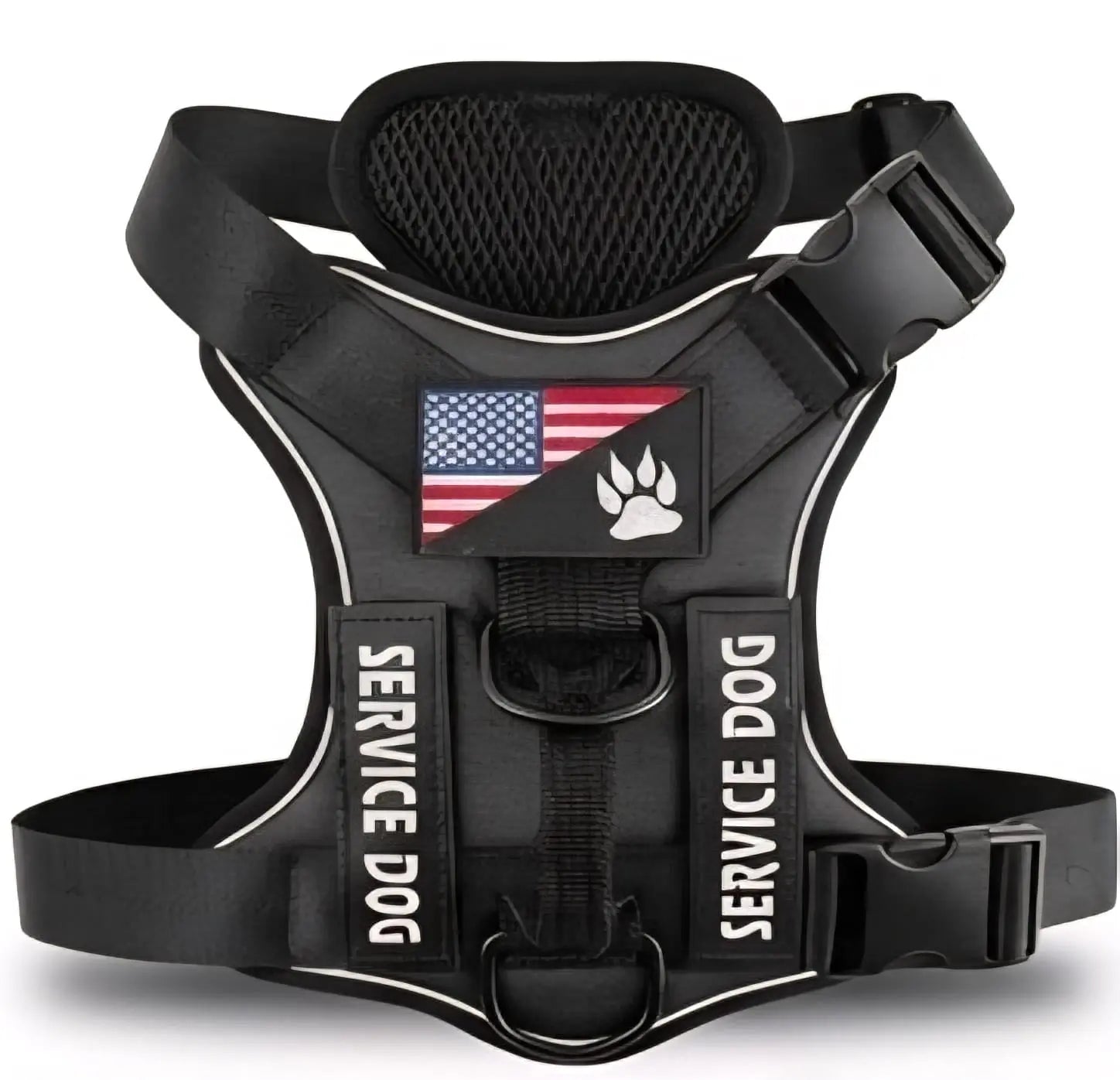 Tactical No-Pull Dog Harness | Adjustable Military Vest with Reflective Strips My Store