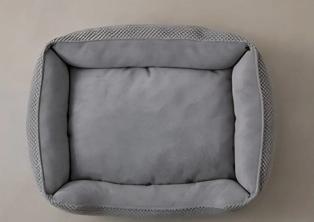 Calming Orthopedic Pet Bed – Ultra-Soft Square Bolster Kennel for Dogs & Cats My Store