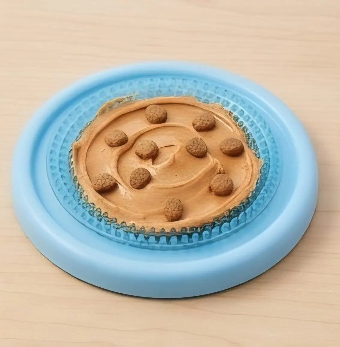 Calming Pet Lick Bowl – Rotating Slow Feeder & Anxiety Relief Mat My Store