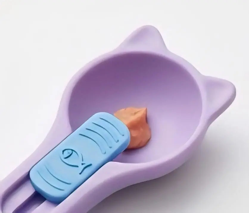Cat Treat Squeeze Spoon (2-Pack) – The Ultimate Mess-Free Wet Food Dispenser My Store