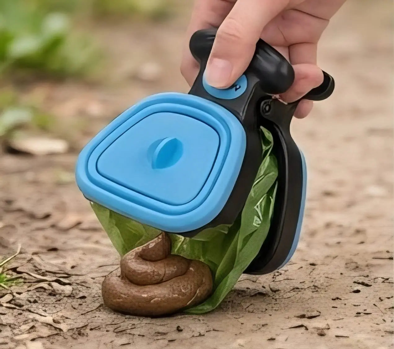 Foldable Dog Pooper Scooper with Waste Bag Dispenser My Store