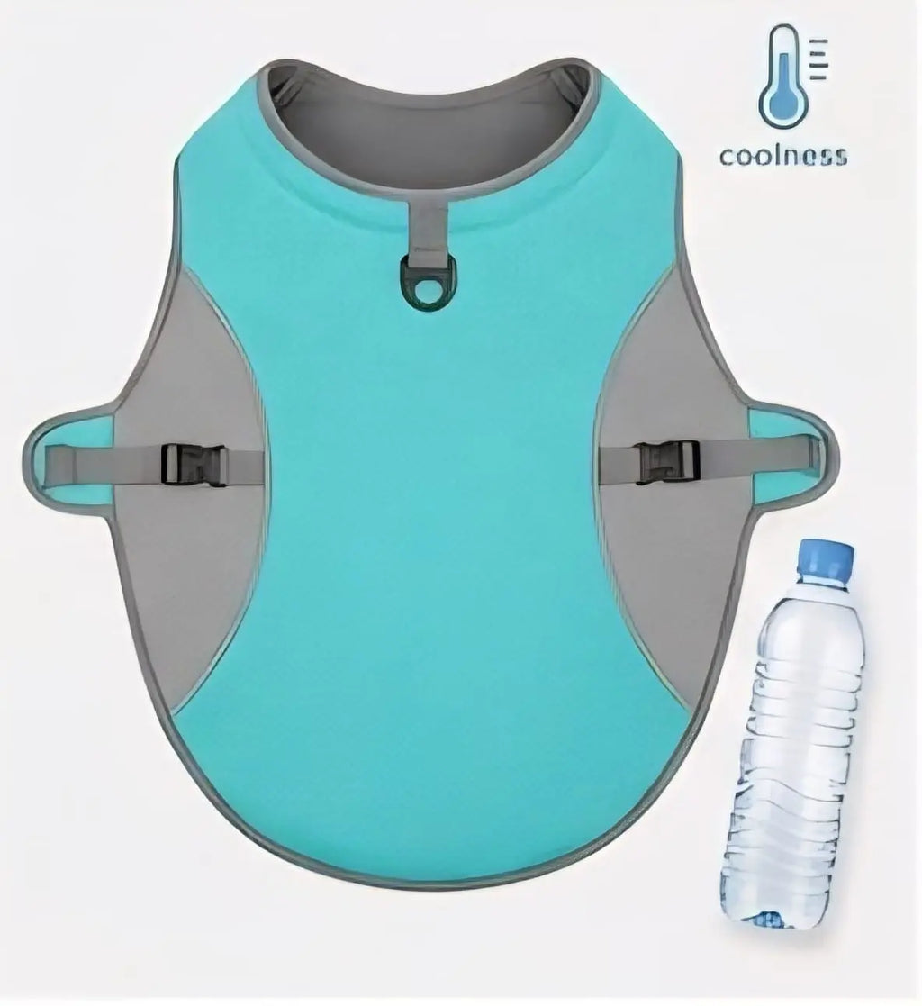 Instant Cooling Pet Vest – Heatstroke Prevention Summer Jacket for Dogs My Store