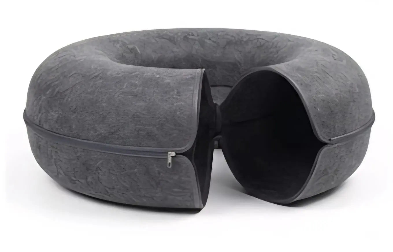 2-in-1 Peekaboo Cat Cave Tunnel Bed – Durable Felt Donut Bed for Indoor Cats My Store